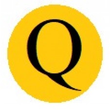 Бусины с буквами золотистые Q